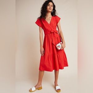 Maeve Mairead Dress in Poppy Red